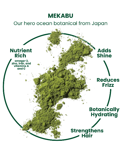 MASAMI Mekabu Hydrating Haircare Travel Kit – Vegan Seaweed 4-Piece Set - Image 3