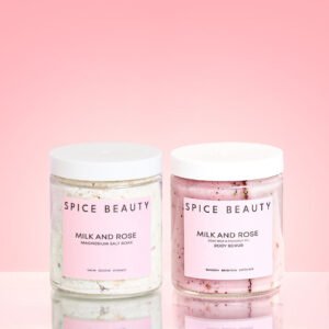 Radiant Skin Duo – Body Scrub & Magnesium Salt Soak Set