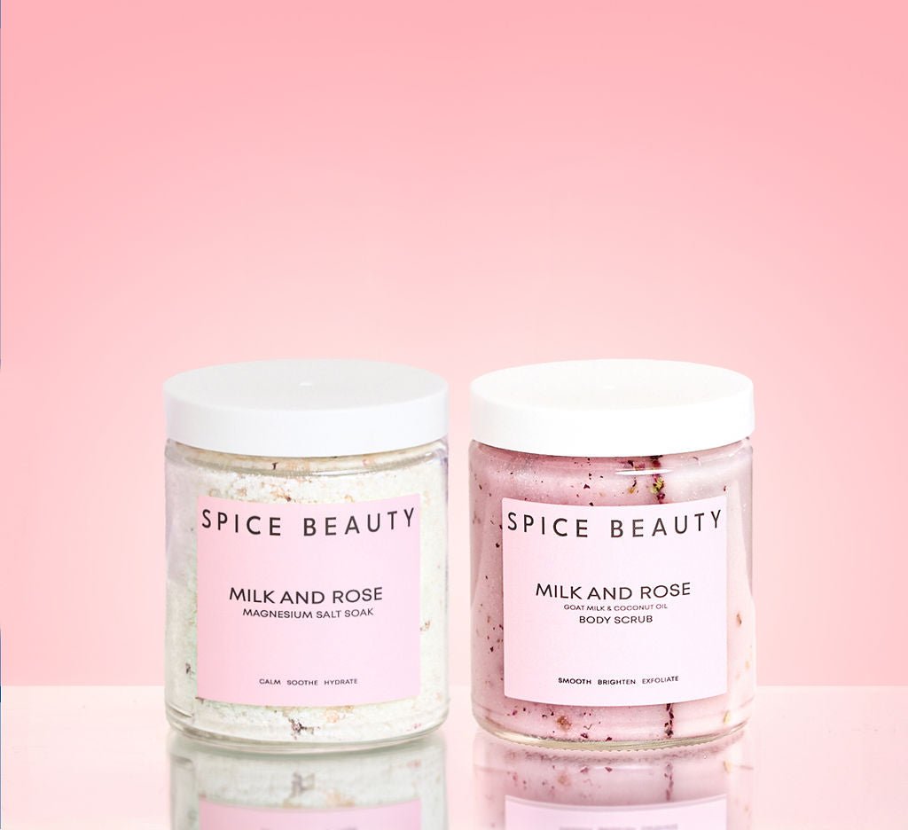 Radiant Skin Duo – Body Scrub & Magnesium Salt Soak Set